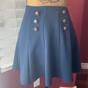 Rue 21, blue electronic skirt, size XS
